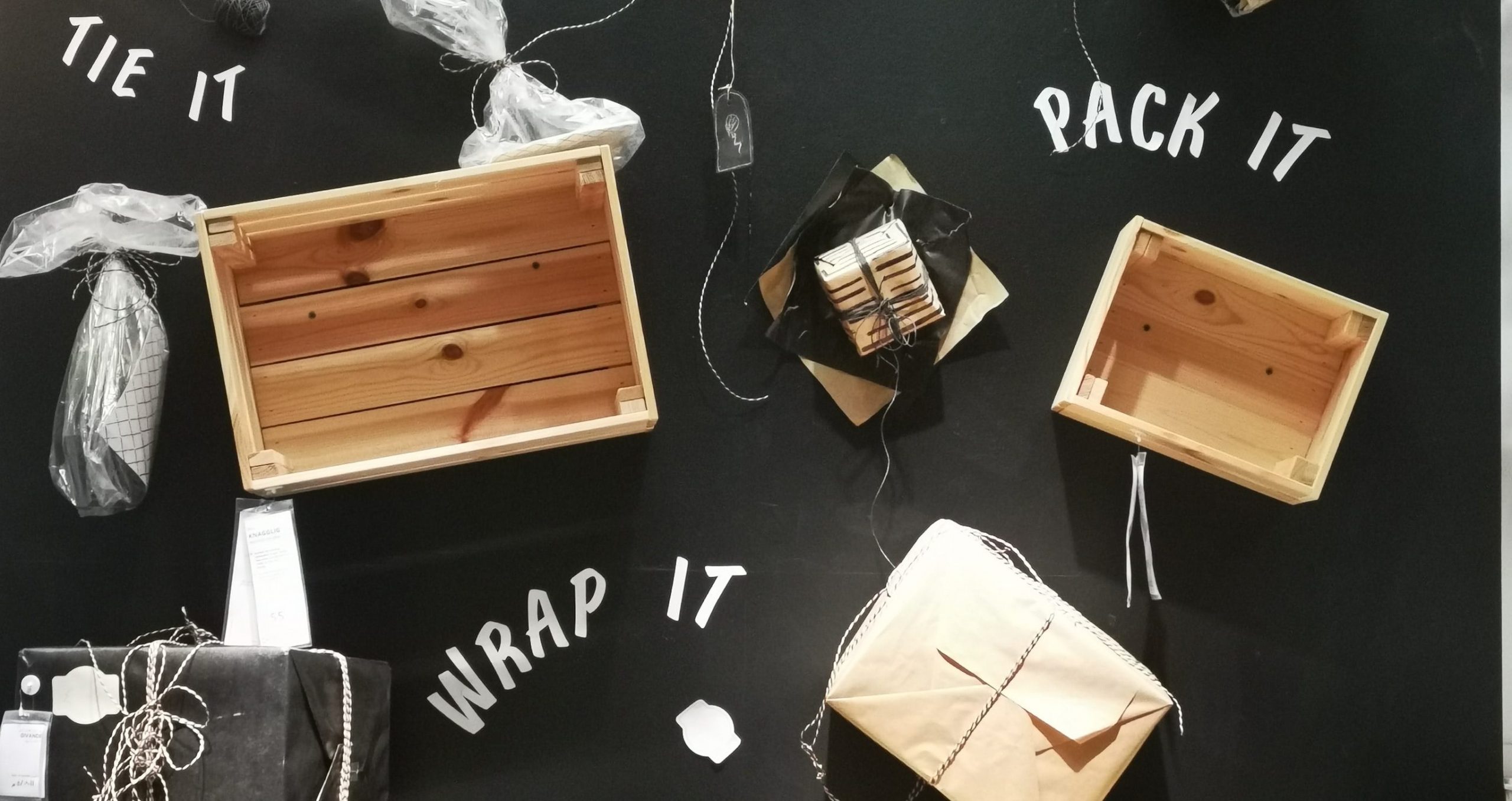 Webshop verpakken
